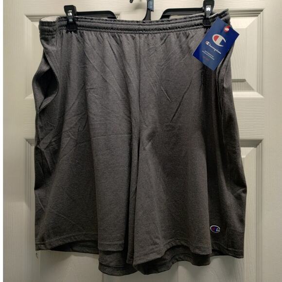 NWT Champion Men's Size 4X Gray Elastic Waist Athleticwear Everyday Shorts - Picture 1 of 8